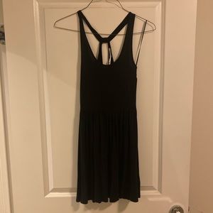 Black summer dress. Perfect for a date night, or wine date with the girls!